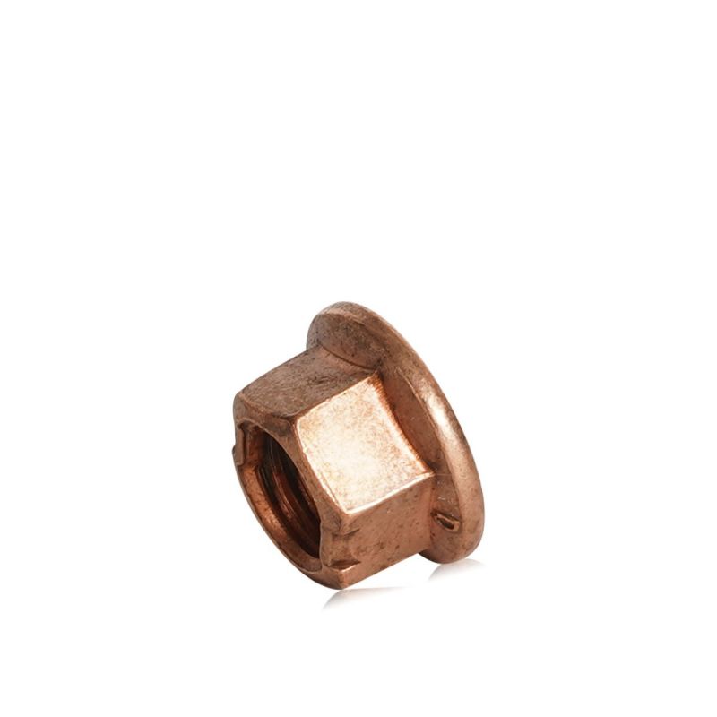 Copper lock nut/wheel nut, M8 ESA 10mm