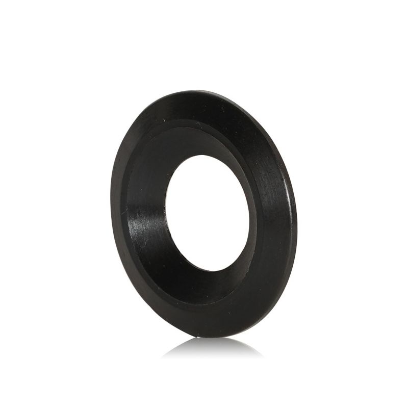Bent washer for shaft stop
