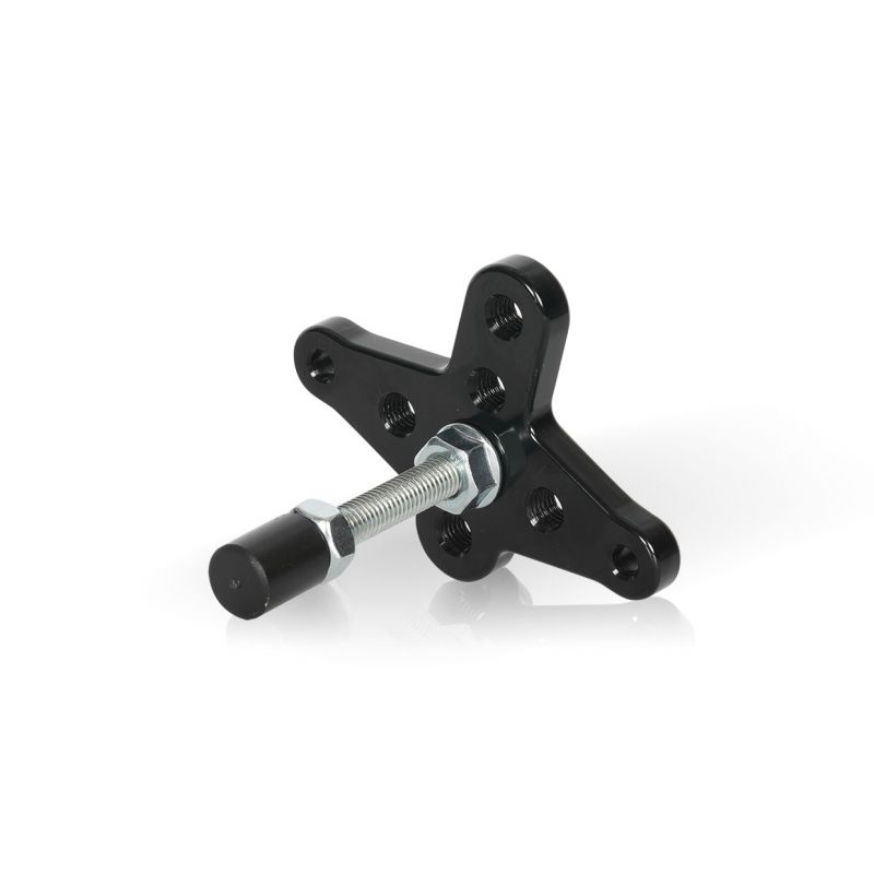 Engine stop black aluminum complete