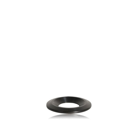 Bent washer for shaft stop