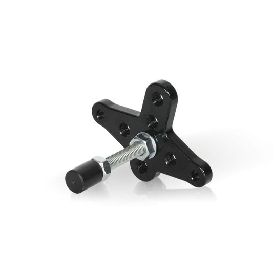 Engine stop black aluminum complete